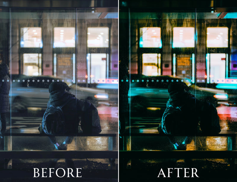 Cinematic Night Street Lightroom Presets