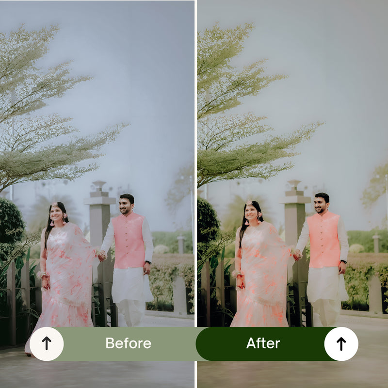 100 Wedding Lightroom Presets & LUTs