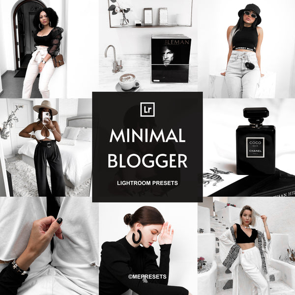 Minimal Blogger Lightroom Presets