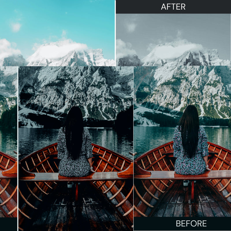 Moody Dark Lightroom Presets